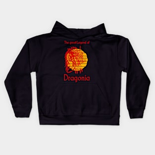 Dragonia, the great legend of dragon Kids Hoodie